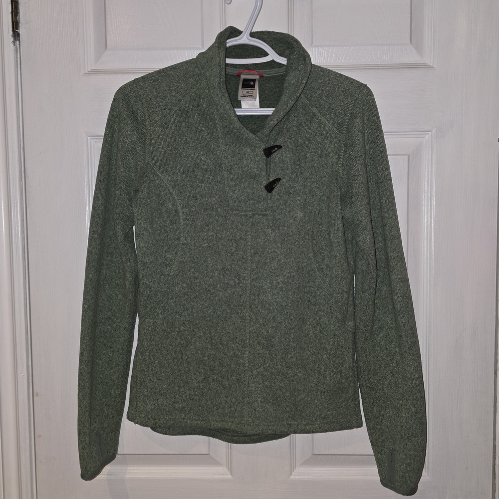 The North Face Heather Green Sweater